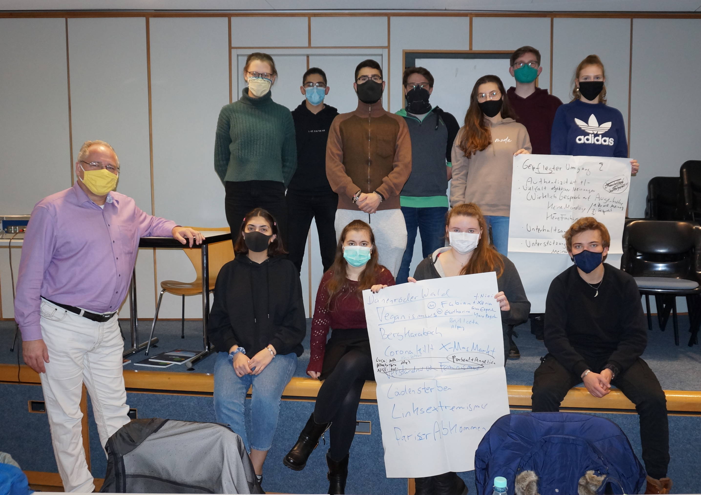 Bild Schülerseminar Politforum am 25.11.2020