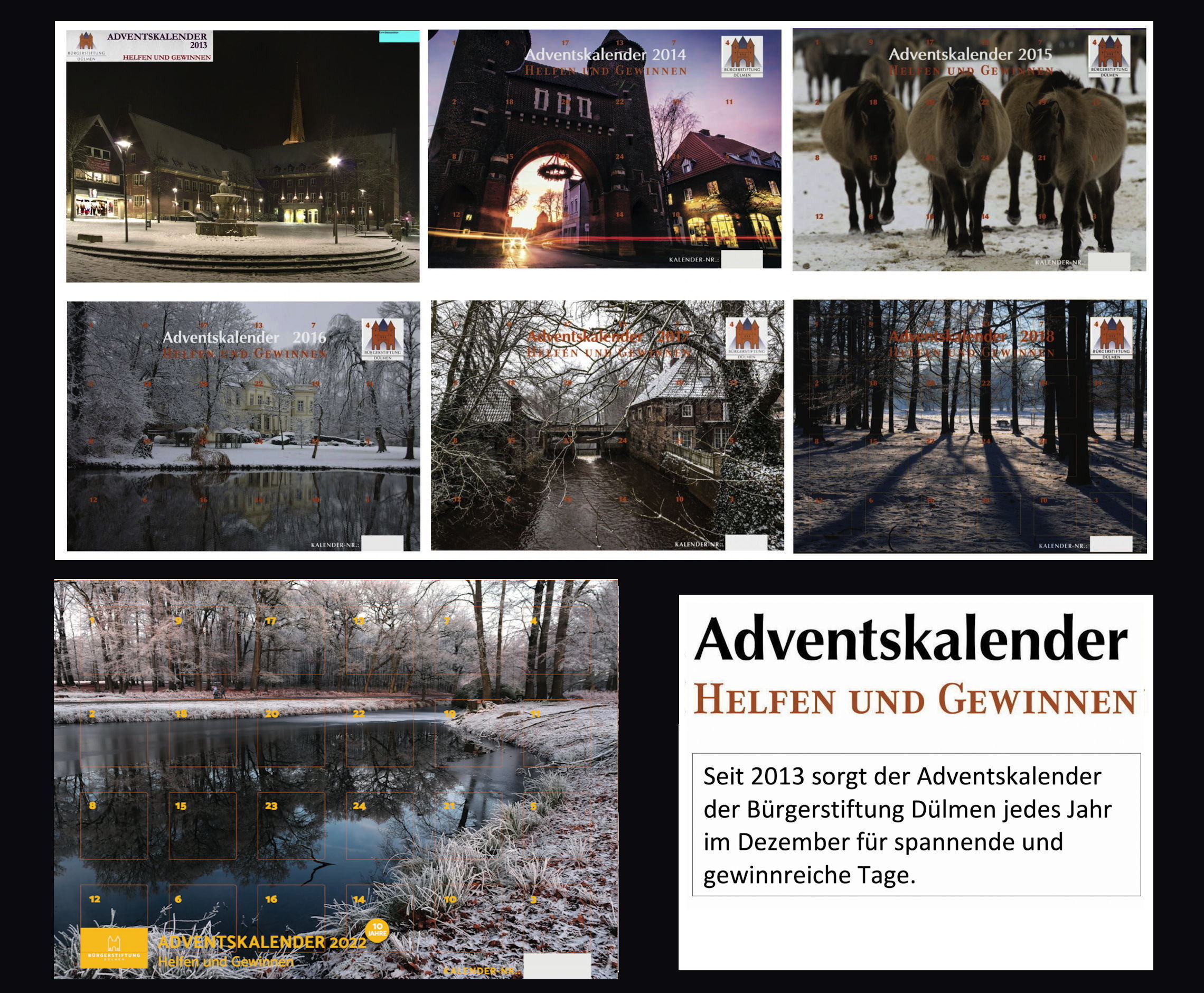 Zum Adventskalender der Bürgerstiftung Dülmen